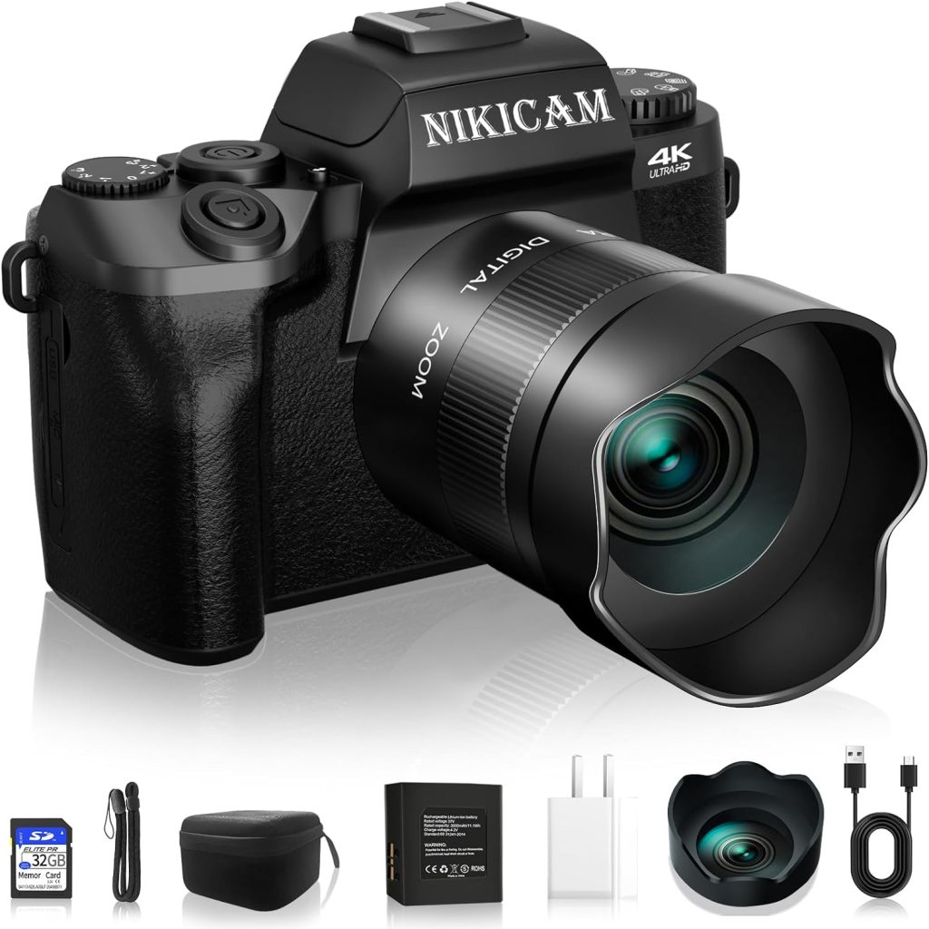 Digital Camera, 4k Cameras for photography