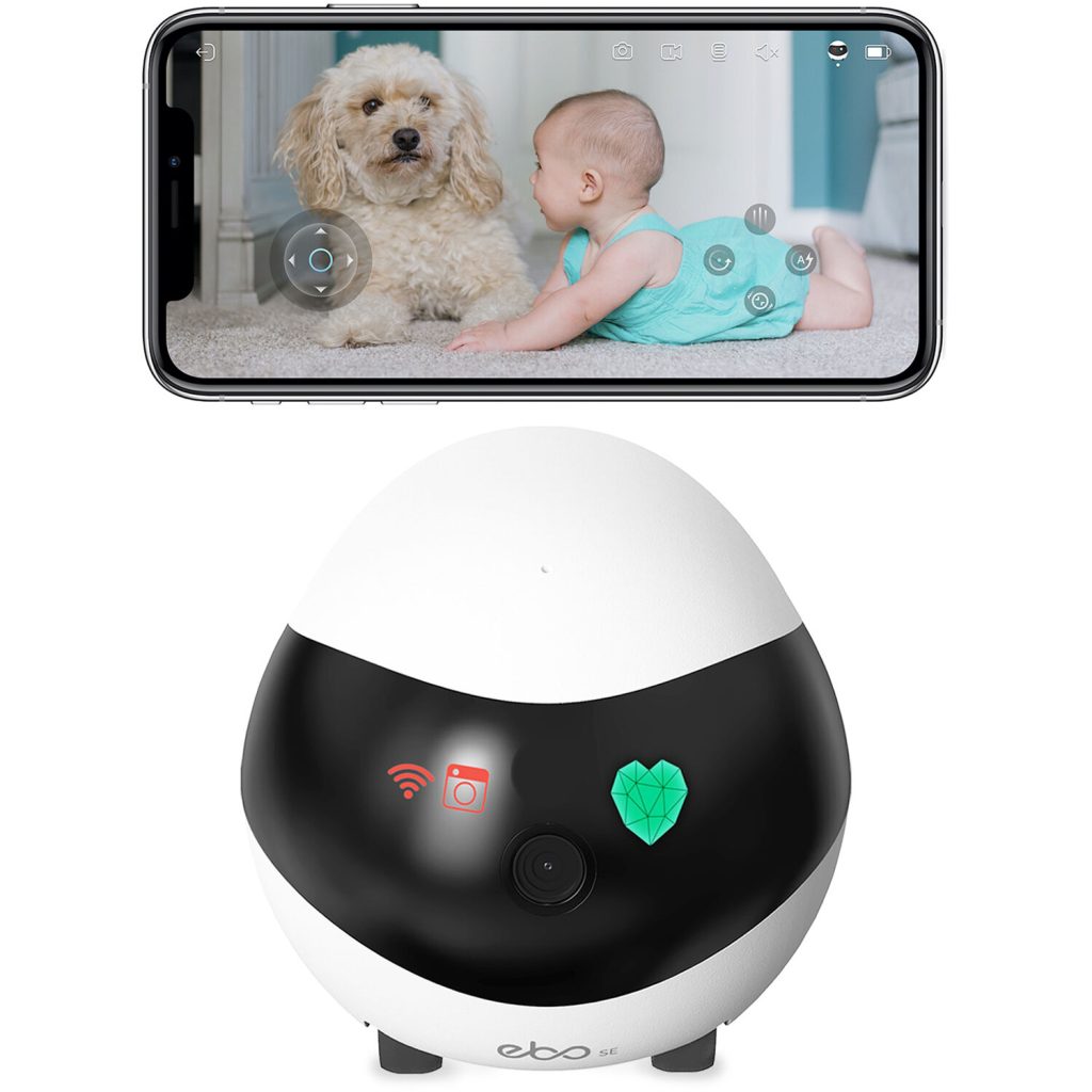 The best Ebo Camera Robot takes picture of baby