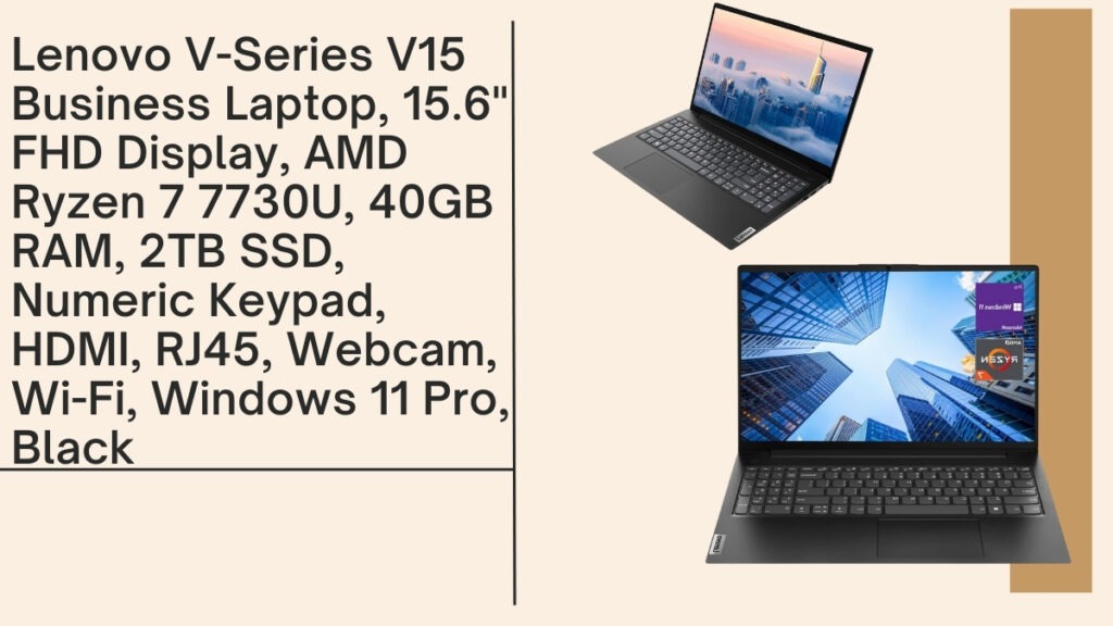 Lenovo V15 Business laptop