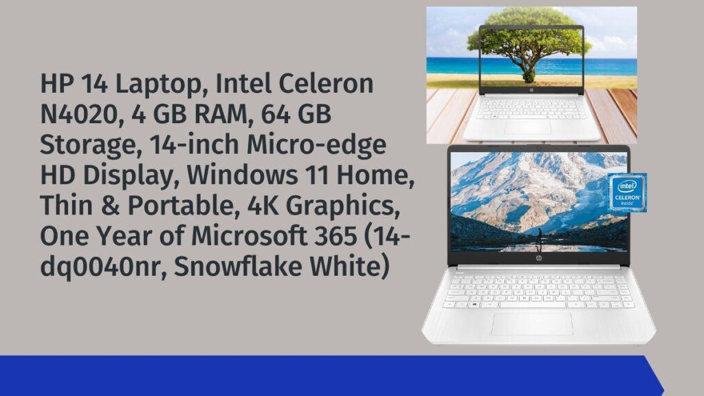 HP14 Intel Celeron n4020 laptop